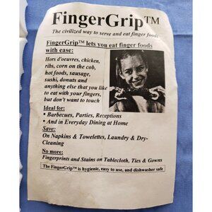 Vintage Snack Finger Food Chopsticks for Orange Cheesy Chips Hors D'oeuvre Tongs